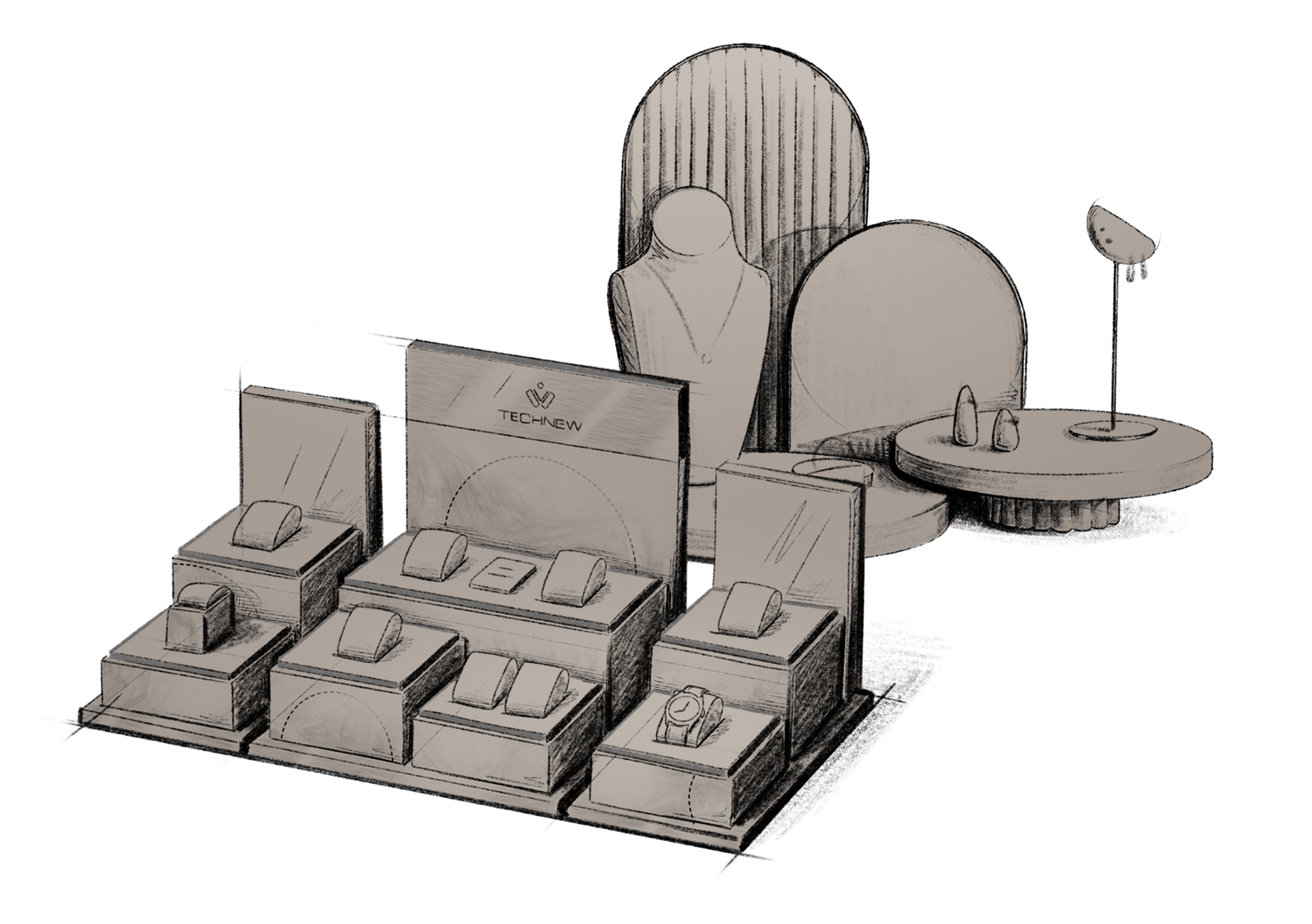 Display sketch image