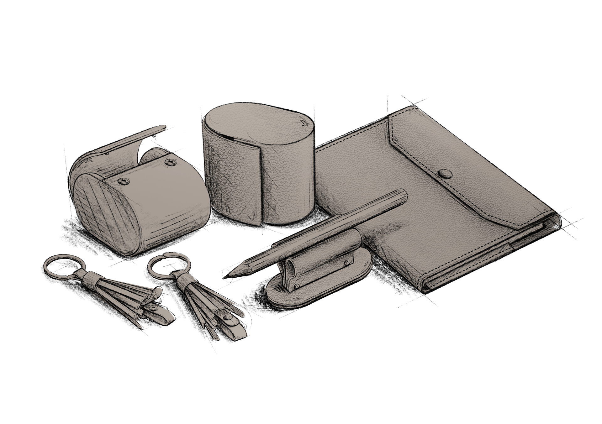 Leathergoods sketch image